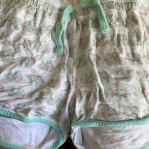 Ivory Ella elephant pj shorts
